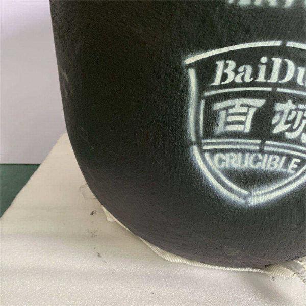 Energy Saving And Environmental Protection Silicon Carbide Graphite Conventional Circular Type Crucible