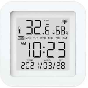 Best LED Screen 2.4G Wifi Thermometer Hygrometer Smart Hygrometer Alexa wholesale