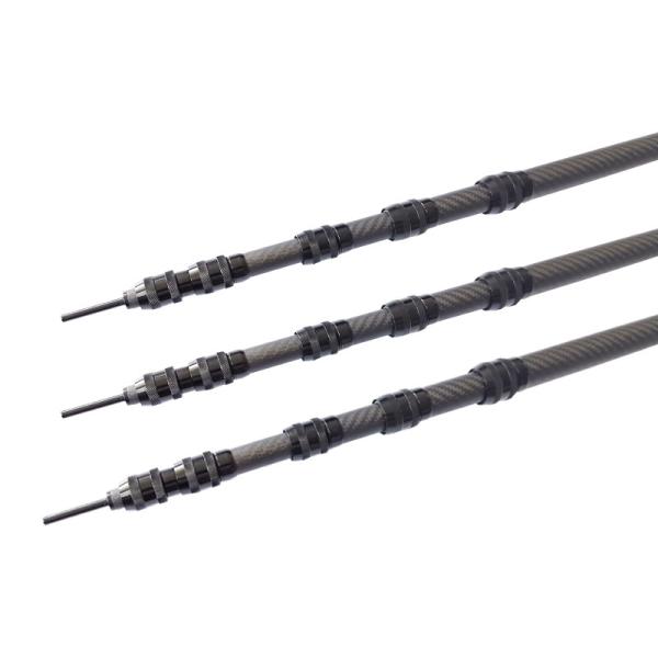 3K Twill Glossy Carbon Fiber Telescoping Pole For Window Cleaning