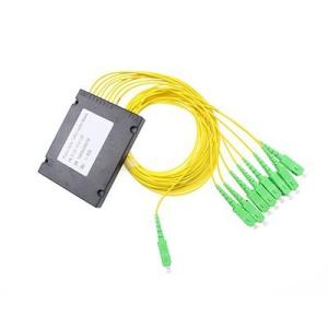ABS 1 * 8 PLC Splitter Small Size Compact SC/APC PLC Splitter