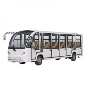 Best 17 Seats Electric Sightseeing Shuttle Bus With Door Entrance wholesale