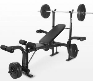 Best Weight Lifting Bench With Rack Workout Bench With Barbell Rack Adjustable Weight Bench For Home Gym Weightlifting wholesale