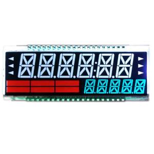 Best TN Negative Type Custom LCD Display 14 Segment Monochrome PIN Connector wholesale