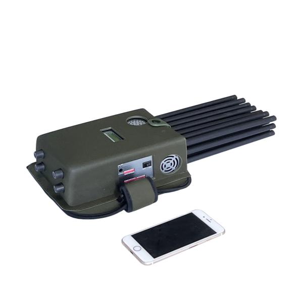 New design 21 antennans portable signal jammer blocking WIFI 6E and mobile phone 2G, 3G, 4G, 5G and GPS, WIFI, UHF, VHF, RF,LOJACK signals with new