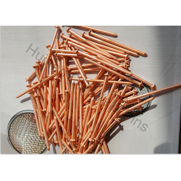 Stud welding pins in packaging ready for shipment