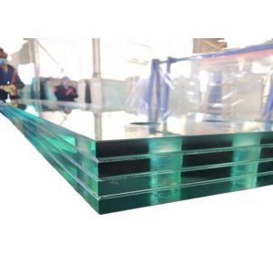 8mm Laminated Security Glass Sheets / Toughened Laminated Glass Balustrade