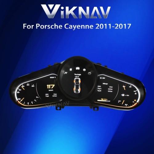 Cheap VIKNAV Digital Cluster Virtual Cockpit For Porsche Cayenne 2011-2017 for sale