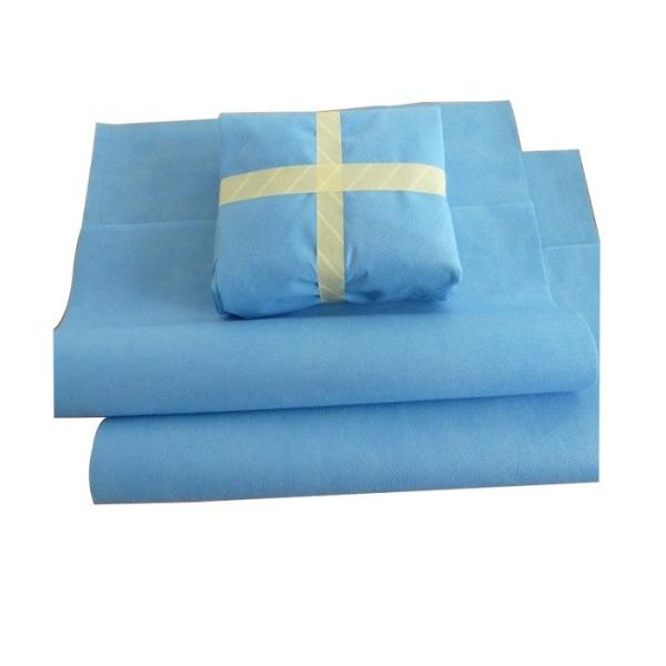 Cheap SMMS Blue 60GSM Medline Sterilization Wrap for sale