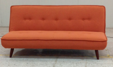 Yellow Royal Functional Sofa Bed Simple Folding Manually Operated