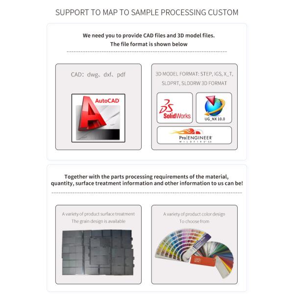 Standared Products Plastic Injection Molding Service for Customized Product Manufacturing