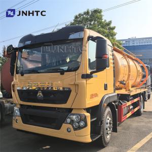 Best NEW HOWO TX Sewage Suction Truck 15cbm Septic Fecal Suction Tank Vacuum Tanker Truck Price wholesale