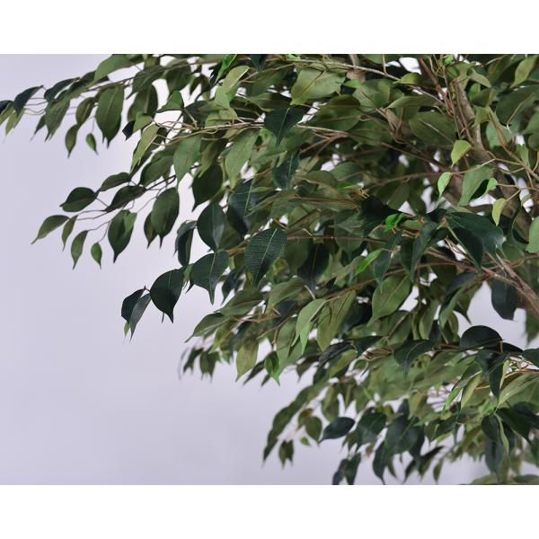 Indoor/Outdoor Faux Silk Plant 2.8m 9.3ft Ficus Artificial Tree For Home, Office, Living Room, And Garden Decor