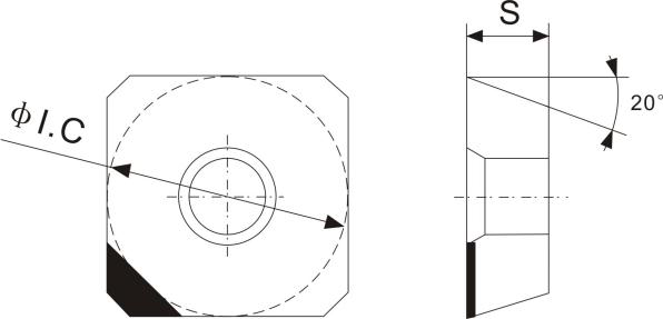 PCBN Indexable Milling Cutters Halnn For Machining Hardened Steel