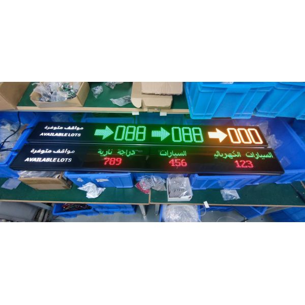 Smart LED Display Controller for Multi Line Text QR Code and Real Time Information
