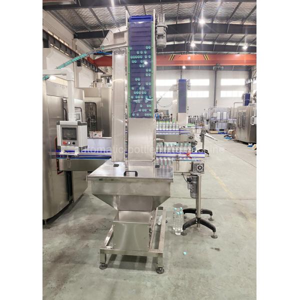 3000BPH Purified Drinking SS304 Automatic Water Bottle Filling System