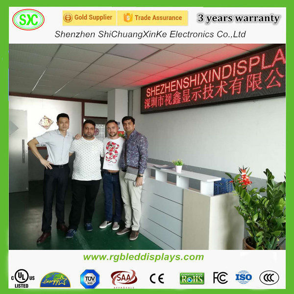 HD Die-Cast Aluminum Box Lease Soft Module 1/16 Scan Mode P3.91 Outdoor Signage