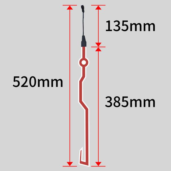 New style light up LED helmet tape for motorcycle super cool look el wire 3 flashing modes Replaceable Battery by2AA