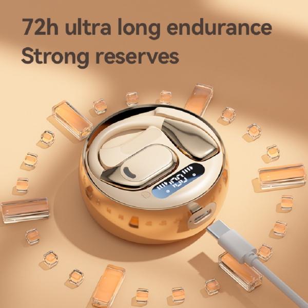 Bluetooth 5.4 TWS Earbuds with Titanium Diaphragm Speakers 6H Playtime & 300mAh Charging Case
