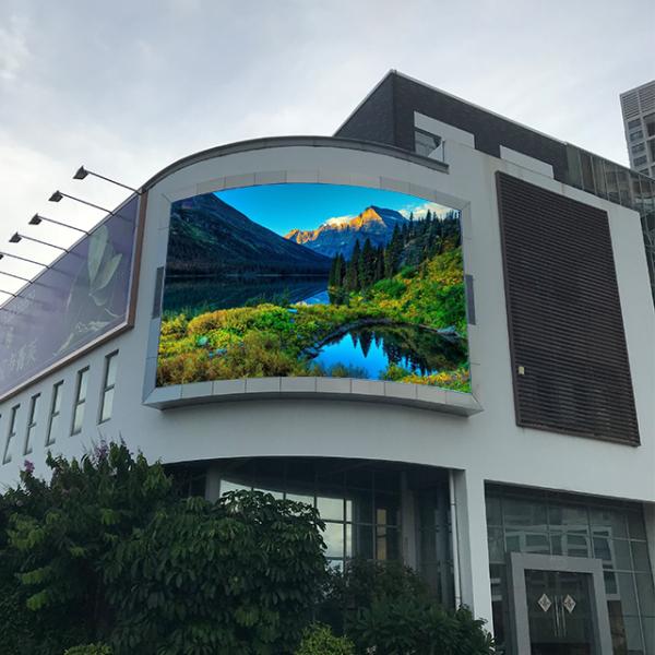 SMD3535 8mm Pixels Led Advertising Board 6500nits Waterproof