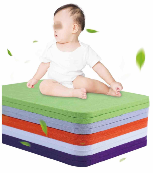 Polyester Fiber Decorative Sound Absorbing Wall Panels 48 Basic Color