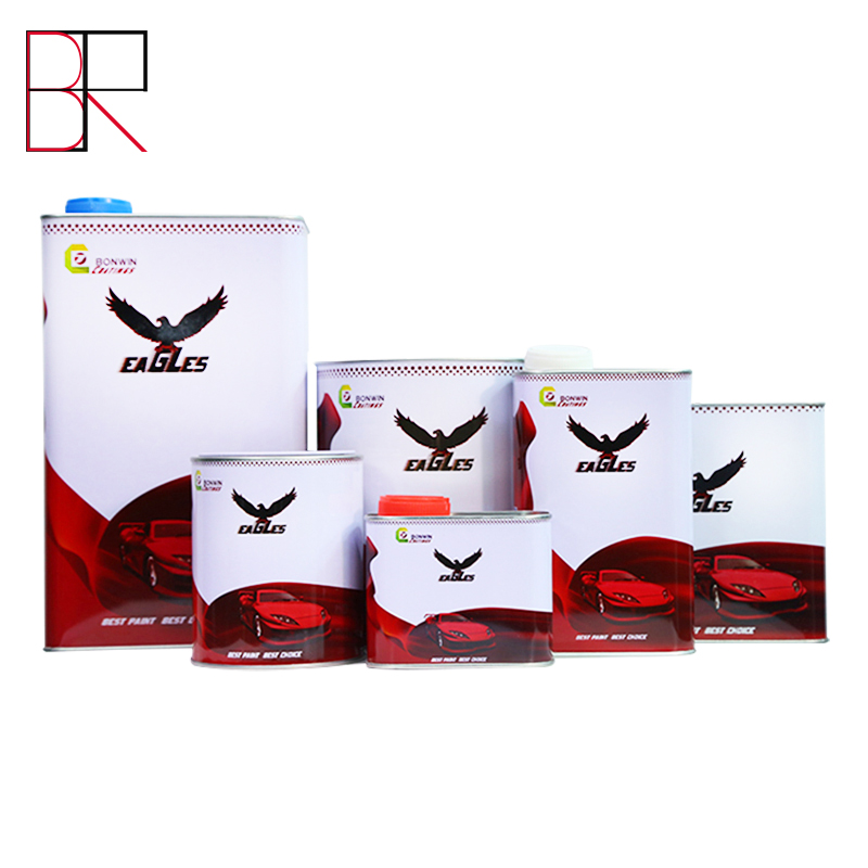 Bi Components Bright Colors Glossy Automotive Refinish Paint
