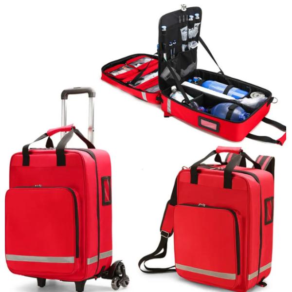 Multifunctional medical first aid bag front view