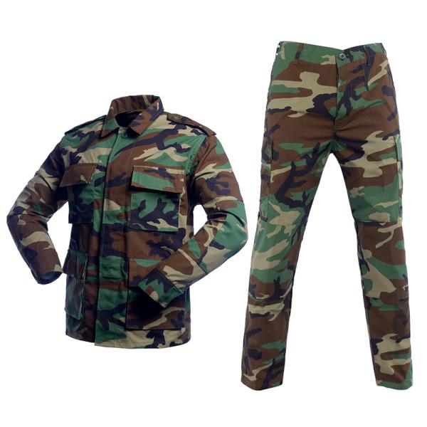 Customizable Ripstop Cotton Jacket for Men's ACU Uniform Lightweight and Durable S-4XL