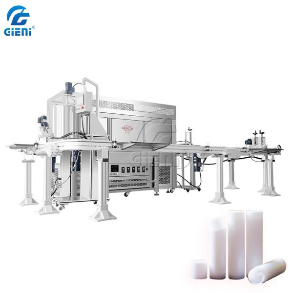 Cheap Preheating Balm Stick Lip Balm Filler Hot Filling Line  Single Nozzle for sale