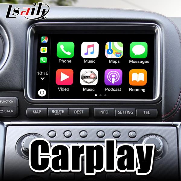 Android Auto interface support carplay, reverse cameras and android auto for 2008-2010 GTR GT-R R35