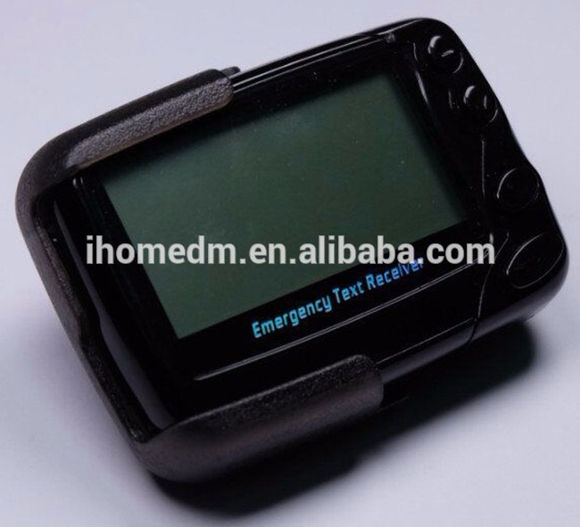 ihomepager wireless remote control emergency alarm beeper pager vibration and message