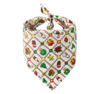 Unique Style Personalized Pet Bandana Soft Material Dog Christmas Scarf