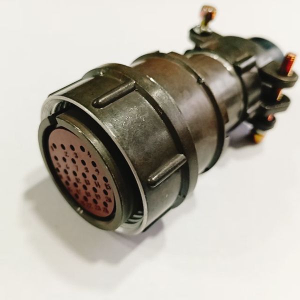 2PM Aviation Plug Socket Connector Waterproof 24 Pin Female Connector with Metal Body and High Temperature Resistance