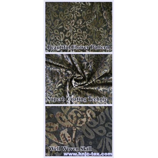 New burnout anti-static glod print miro velvet non-invert fabric women apparel fabric