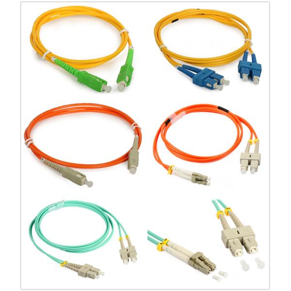 LSZH Jacket Duplex SC-LC Fiber Optic Patch Cord for Optical access network