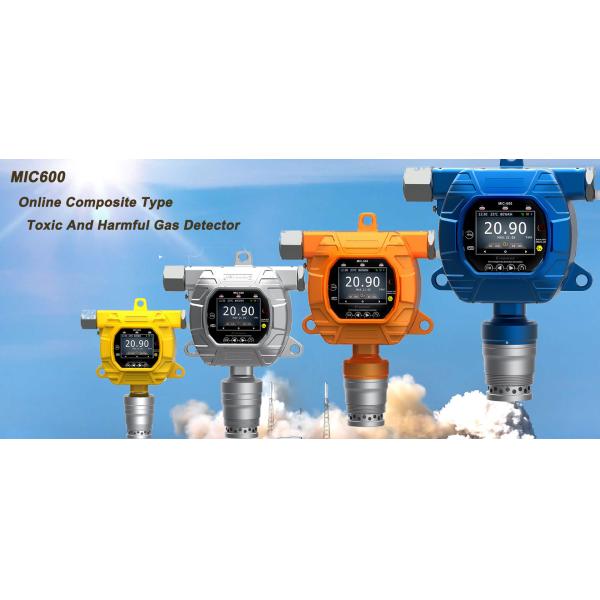 Fixed Online CH4 Methane Gas Detector Large Capacity Data Storage For Chemical Industry