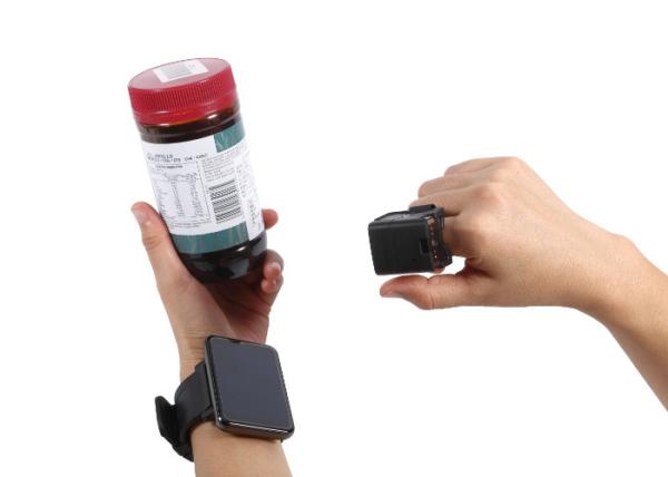 Cheap Mini Cordless 2D Ring Barcode Scanner For Library Supermarket And Hospital for sale