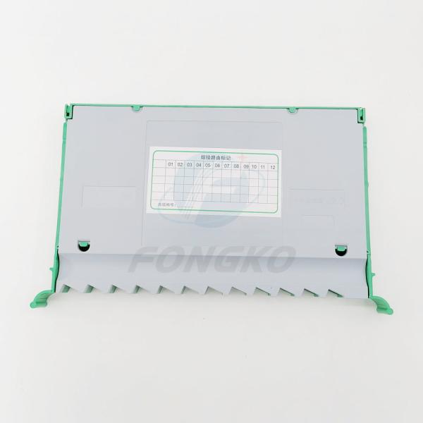 12 Cores ABS FTTH ODF Optical Distribution Frame Fiber Optic Cable Tray