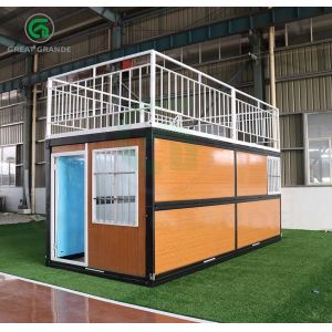 20ft Foldable Office Container Manufacturer Waterproof Design Temporary Shelters