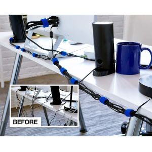 Precut Cinch Straps , Long Wire Cable Tidy Straps