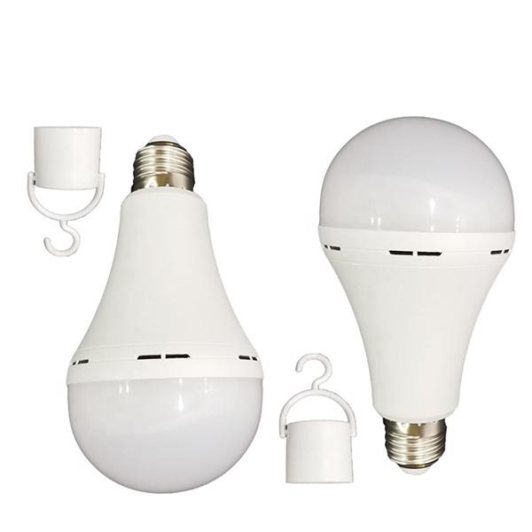 Cheap CCT 6000K-6500K Rechargeable Bulb 9 Watt , E27 B22 Emergency Bulb For Home for sale