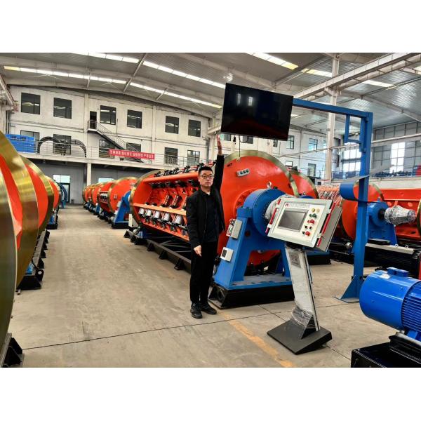 Rigid Tubular Planetary Bow Cable Stranding Machine New Cable Binding Machine