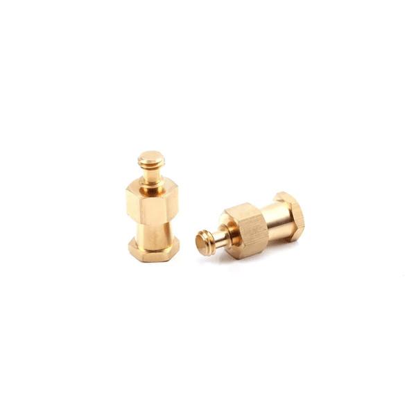 Cheap CNC Machining Brass CNC Parts Bushing Spacer PVD CVD Coating for sale
