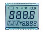Custom 4 Digit 7 Segment Numeric Display TN Reflective LCD Display For Meter Pin
