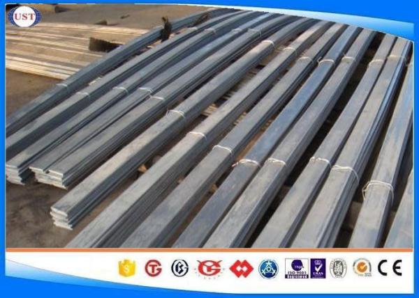 Cheap DIN 1.7221 / 55Cr3 /5160 / SUP9 Hot Rolled Steel Bar Spring Steel Flat Bar Surface Black Or Machined for sale