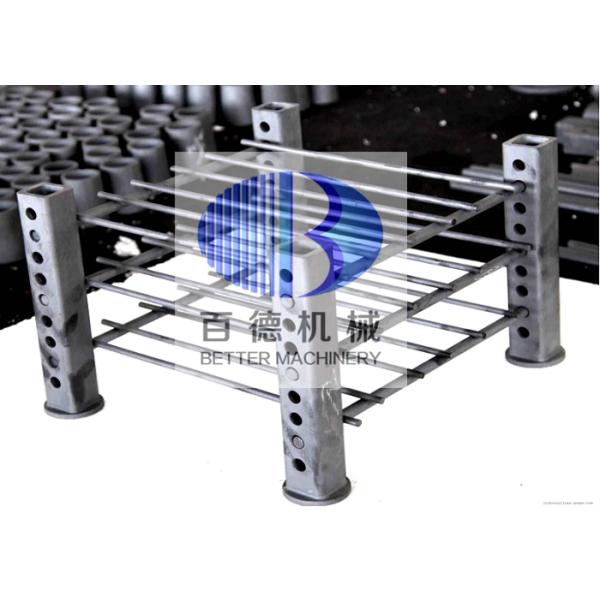 SiSiC Siliconized Silicon Carbide Rod / Silicon Carbide Elements Support In Kiln