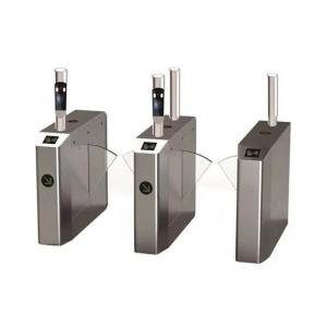 China Gym Access Controlled Flap Barreira Turnstile Automated Anti-clamping Fare Barrier SDK on sale