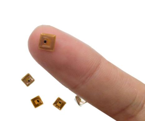 Cheap 213 HF Micro Chip Passive Soft Mini Rfid Tag 5x5mm FPC Tag 10cm Read Range for sale