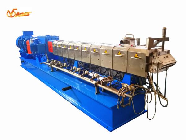 Cheap PPR Pipe Material Double Screw Extruder Machine , 600kg/H Twin Screw Machine for sale
