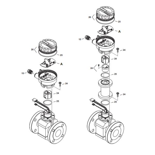 IP68 High Accuracy Flow Meter 10W Endress Hauser DN15-DN300
