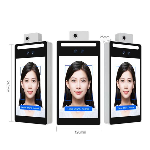 Cheap Android System 8inch 30cm Face Recognition Temperature Measurement for sale